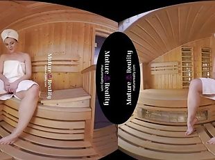 synsvinkel, sauna, 3d, realitet