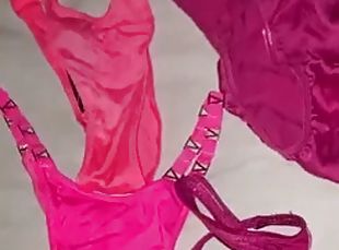 My satin lingerie collection