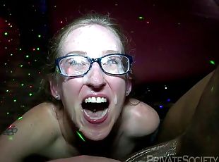 Love Making Party with Facials - Interracial Orgy