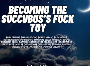 Becoming the Succubus’s Fuck toy / Mean fdom / Boot licking / Erotica / Creampie / Mistress / CEI