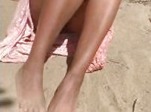 Fey Sinclair Dirty Feet on the Beach