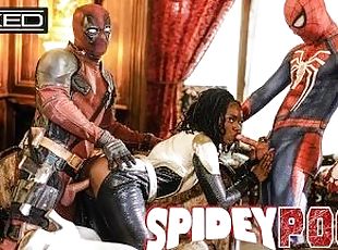 Wicked - SPIDEYPOOL RETURNS With Deadpool And Spiderman FUCKING Monica Rambeau Hard