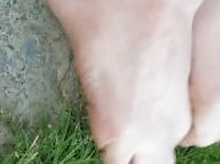 Toes In Grass