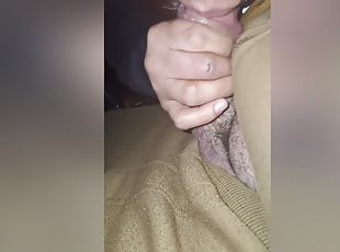 Here Another Native Sucking My Dick Until I Cum In Her Mouth In My Car Up Close