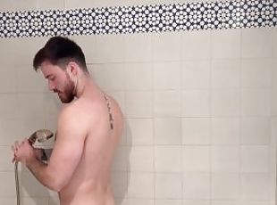 mandi, ayah, berambut, amatir, homo, fetish-benda-yang-dapat-meningkatkan-gairah-sex, mandi-shower, seorang-diri, ayah-daddy, berotot