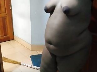 Tamil sexy big tits and big Ass 45 year old stepmom sex with Hotel guy in hotel room - anal