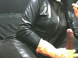 smoking wife in orange rubber gloves milking me 1 promo