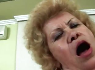Kinky fat pussy granny sharing secret for staying horny all these years