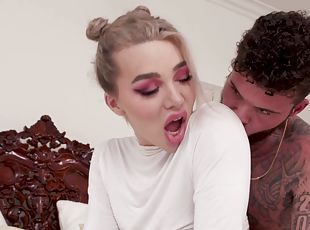 Ass licking and hardcore anal sex with shemale model Emma Rose