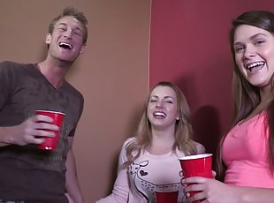 Hardcore Licking and Fuck Action Going on in This Group Sex Party