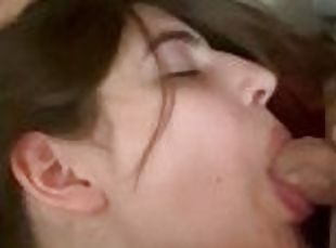 WAKE HER UP WITH COCK IN HER THROAT ????