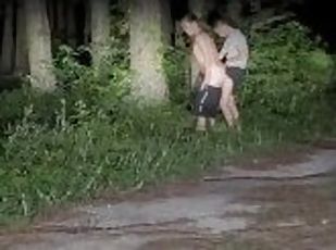 We fucked in the forest ???????????? He made me eat my cum ????????