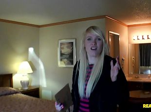 Horny Blonde Gives Head And Gets Screwed Doggystyle POV