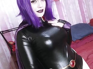 Teen Titans RAVEN - Big ass and tits - goth girl sex