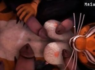 creampie-ejakulasi-di-dalam-vagina-atau-anus-dan-keluarnya-tetesan-sperma, animasi, jenis-pornografi-animasi, 3d