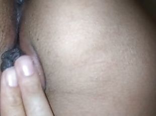 40yr old 9 inch rock hard dick cums hard on my teen gaping pussy