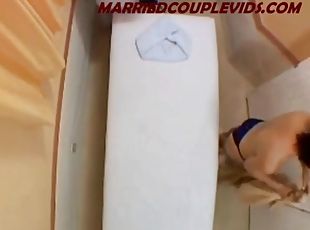 Chinese man giving chinese wife best message with sex toymarriedcouplevids.com