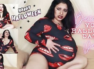 Becoming Your Halloween Date's Dessert!! (POV Same Size Vore)