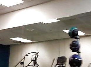 fleshlight jack off in my work&#039;s gym