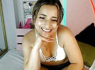 cul, mature, latina, lingerie, webcam