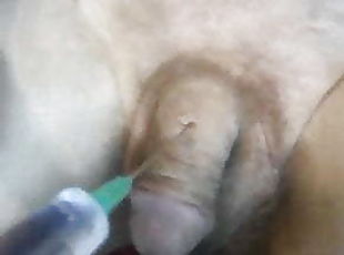 testicle injection