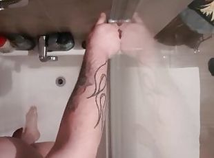 vannis, masturbatsioon, amatöör, suur-munn, kättevõtmine, pov, dušš, soolo, munn