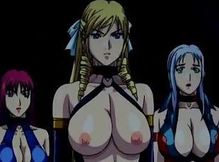 chatte-pussy, lesbienne, anime, gode, rasé