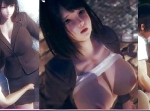 ????????????2????????????????OL???????????3DCG??Hentai Game Honey Select 2 Japanese big tits girl