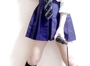 ???JK???????????????amateur?Hitachi orgasm School girl?Japanese?
