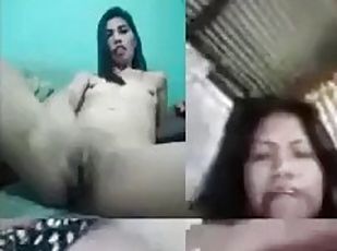 एशियाई, नंगा-नाच, समूह-सेक्स, फ़िन्गरिंग, फिलिपीना