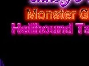 Monster Girl Hellhound Hentai JOI [Audio RP]  Breaking in your Bitch in Heat
