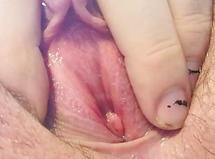 klitoris, kocaman-huge, mastürbasyon-masturbation, boşalma, işeme, amcık-pussy, fışkıran-su, amatör, oyuncak, meni