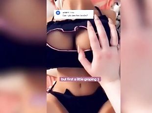 my fan wanted to see my sex dolls tits// tiktok style vid