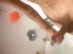 banyo-yapma, baba, mastürbasyon-masturbation, duş, babacığım, egemenlik, yarak