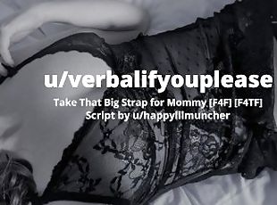 Take That Big Strap For Mommy [British Lesbian Audio] [F4F] [F4TF]
