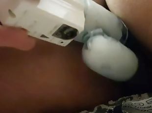 Asian wife first time fucked with brutal dildo