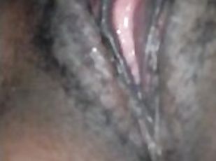 klitoris, feit, onani, orgasme, pussy, ebony, milf, bbw, pov, våt