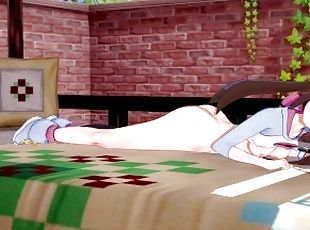 Hentai ~ Rosa celebrates her 18th Birthday with Sex from Pokemon ( Anime 3D Waifu Pokegirl Cute)