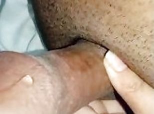 Sexy pakistani wife dick rubbing oily handjob and cumshot