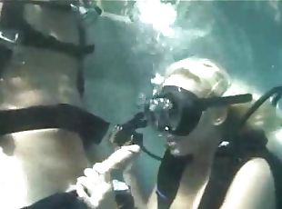 Scuba diving chick is fucked in her wet pussy