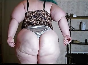 perempuan-besar-and-gemuk, punggung-butt