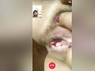 behåret, fisse-pussy, amatør, milf, hindu, webcam, solo
