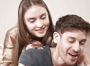 Lena Reif wants huge dick of her Stepbrother