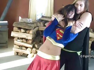supergirl lesdom amateur fetish video