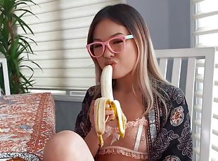 asiatisk, amatør, blowjob, stor-pikk, tenåring, pornostjerne, pov, undertøy, petite, banan