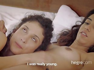 Lesbian Love hot teens porn video