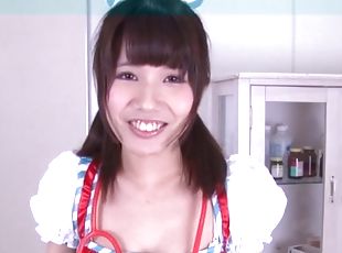 enfermeira, japonesa, uniforme
