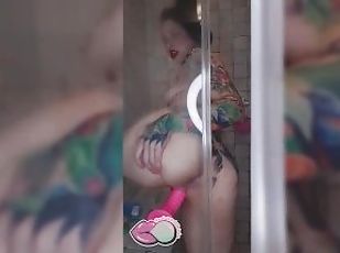 banyo-yapma, büyük-göğüsler, mastürbasyon-masturbation, amatör, babe, genç, oyuncak, ilk-sefer, yapay-erkeklik-organı, duş