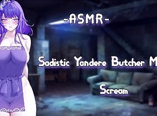 [ASMR][F4M] Sadistic Butcher Makes You Scream {RolePlay}
