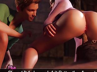 (The genesis order) - Treasure Of Nadia - Story scenes #2 - 3d gameplay, Hd porn by NLT media